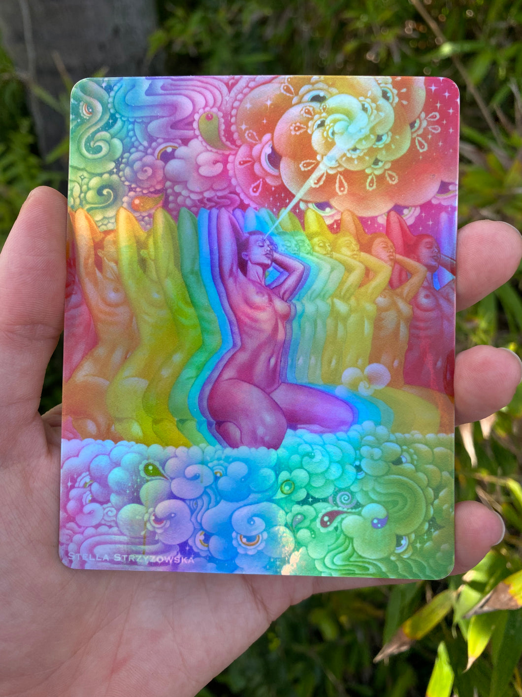 Rainbow Body Sticker