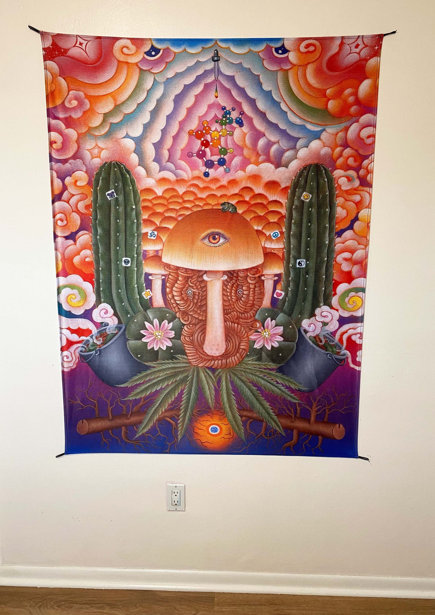 Mind Medicine Tapestry