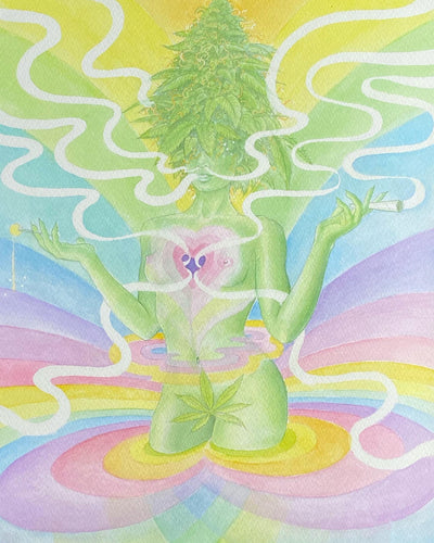 Green Goddess LE Fine Art Print
