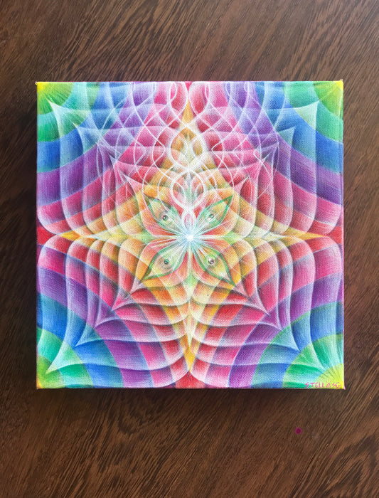 Freestyle Meditation Blossom Original Painting