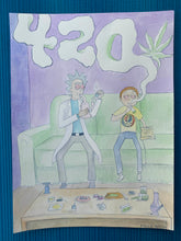 Load image into Gallery viewer, Rick and Morty 420 Sesh
