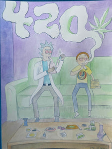 Rick and Morty 420 Sesh