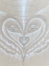 Load image into Gallery viewer, Heart Angel Original Drawing