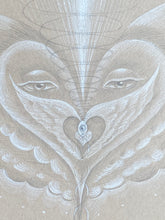 Load image into Gallery viewer, Heart Angel Original Drawing