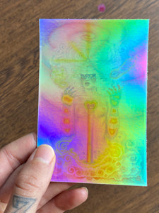 Kokopelli Holographic Stickers