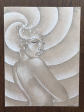 Load image into Gallery viewer, Celestial Goddess Original Drawing