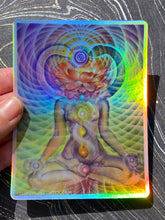 Load image into Gallery viewer, Kundalini Rising Holographic sticker