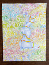 Load image into Gallery viewer, &quot;Swimming in Psychedelia&quot; Original Watercolor